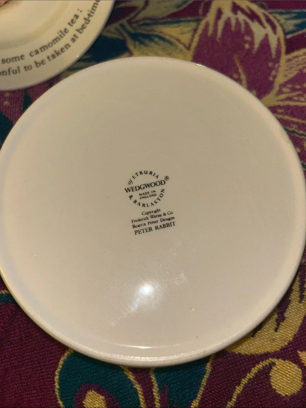 Wedgwood peter rabbit